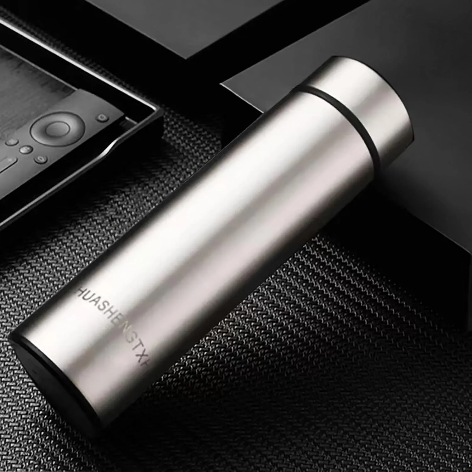 Insulating Water Bottle Outdoor Sports Stainless Steel Insulating Bottle Vacuum Sealed Coffee Bottle Travel Water Bottle Cold and Hot Water Bottle (Steel color)