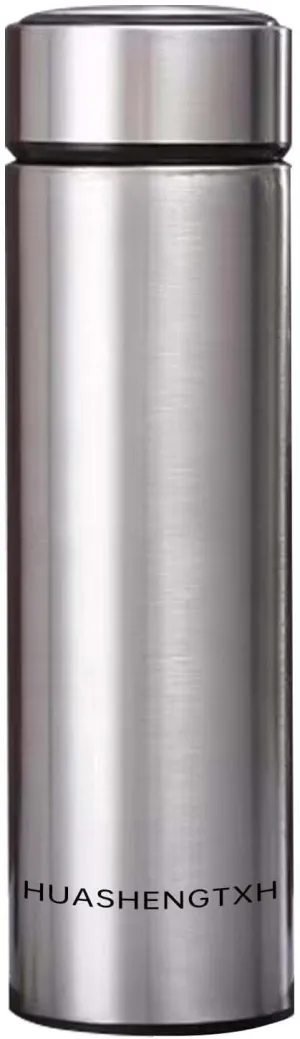 Insulating Water Bottle Outdoor Sports Stainless Steel Insulating Bottle Vacuum Sealed Coffee Bottle Travel Water Bottle Cold and Hot Water Bottle (Steel color)