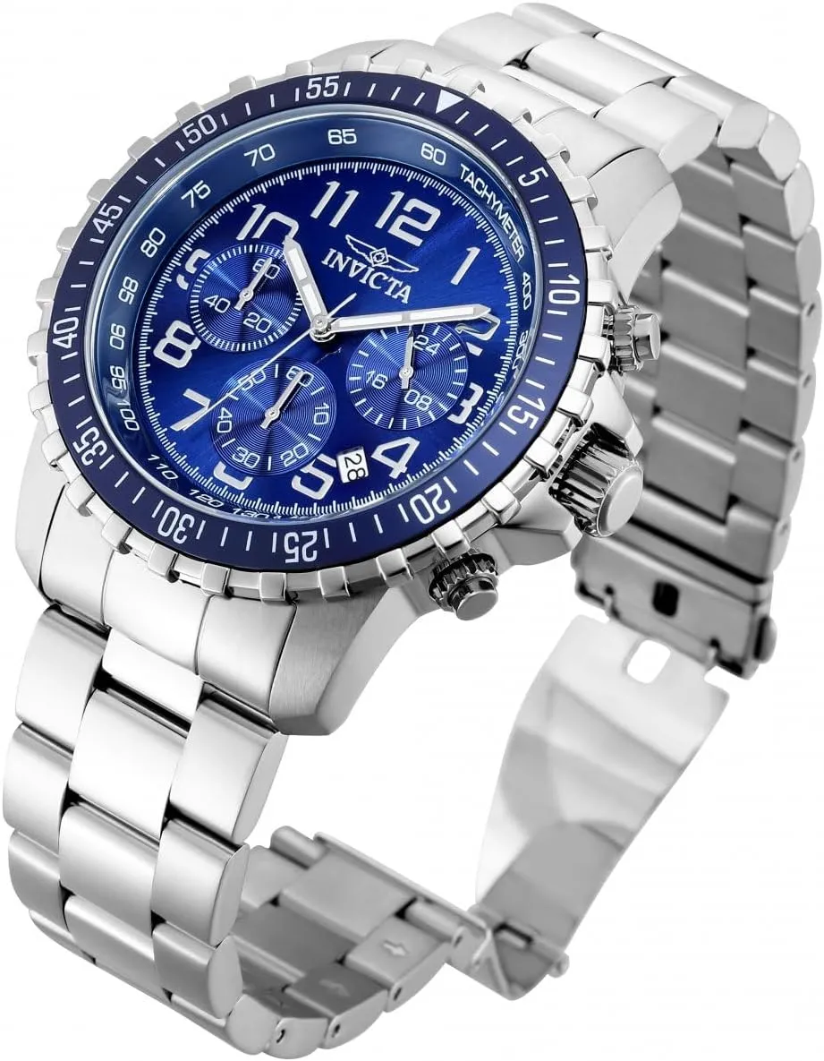 Invicta Men's Specialty Quartz Watch with Stainless Steel Band