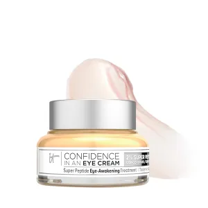 IT Cosmetics Confidence in an Eye Cream - Anti Aging Eye Cream for Dark Circles, Lightweight Formula Protects Skin Barrier, With 2% Super Peptide Concentrate, Fragrance-Free, For All Skin Types