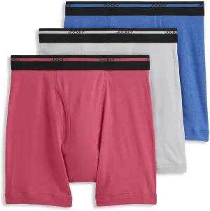 Jockey Men's Underwear Lightweight Classic 5" Boxer Brief - 3 Pack