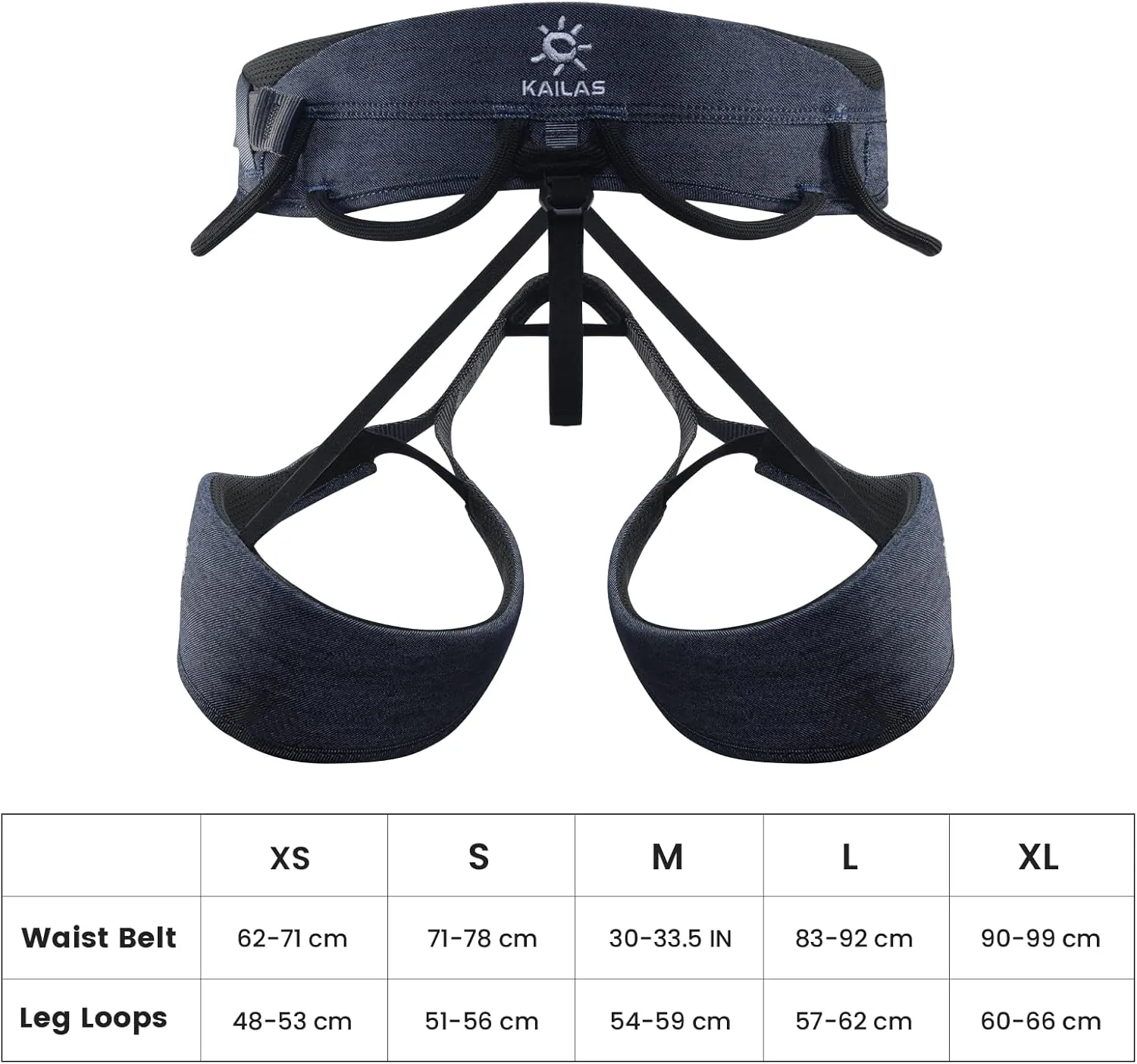 KAILAS Airo Rock Climbing Harness Men Roofing Harness Tree Climbing Mountaineering Rappelling Harness Women Adjustable