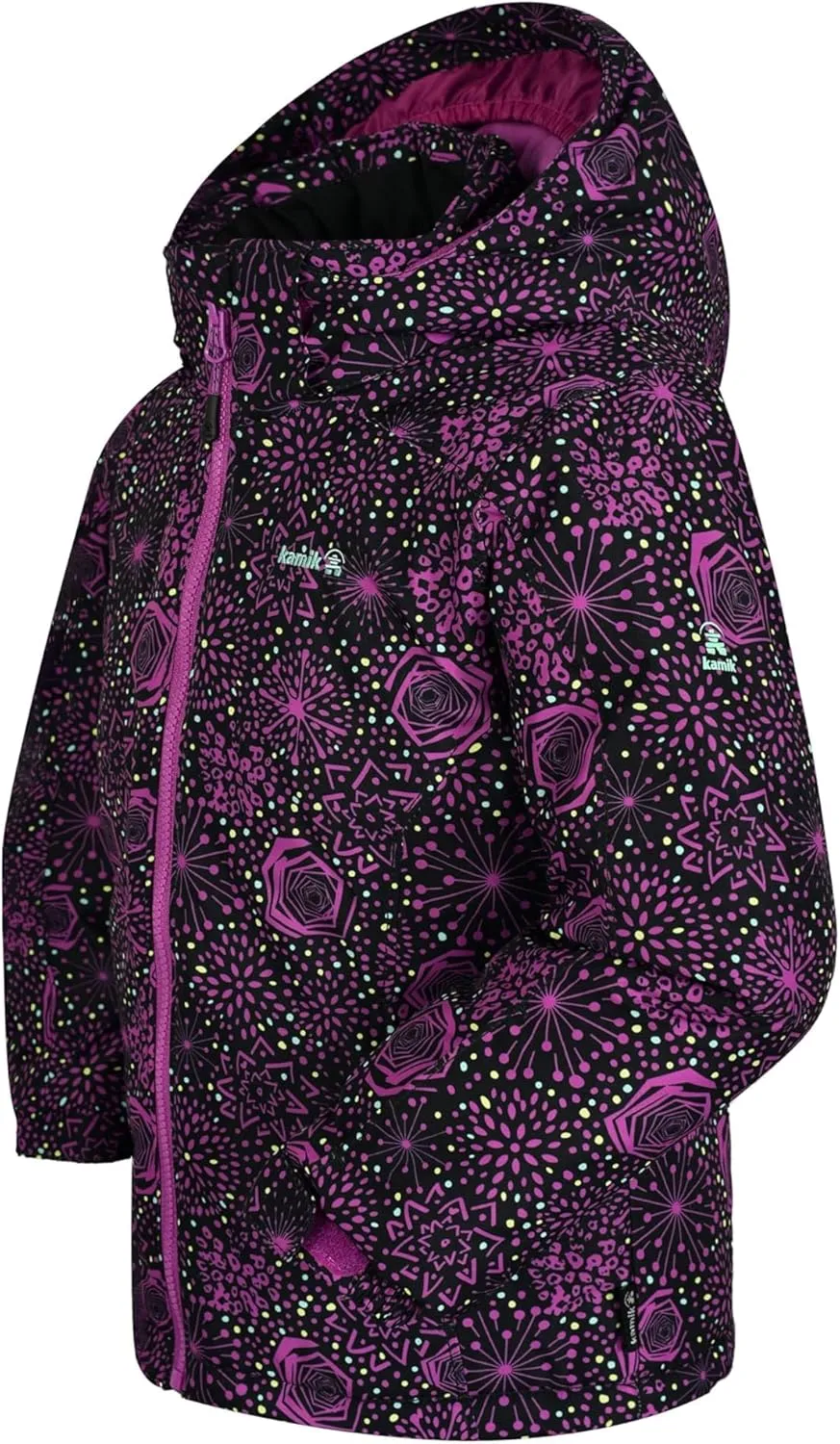Kamik Girls' Whimsy Insulated Jacket (Toddler/Little Big Kid)