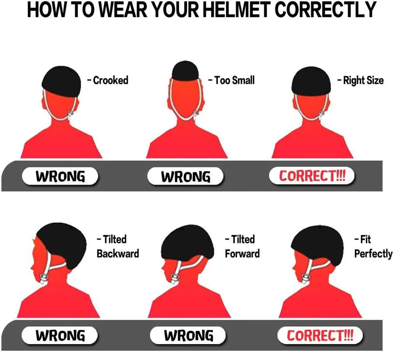 KAMUGO Kids Adjustable Helmet, Suitable for Toddler Kids Ages 2-14 Boys Girls, Multi-Sport Safety Cycling Skating Scooter Helmet
