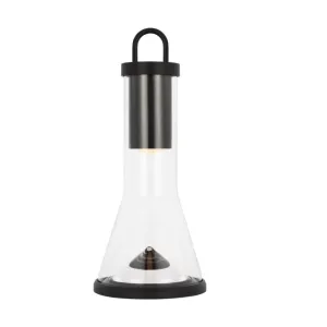 Kandella Accent Rechargeable Table Lamp - Black