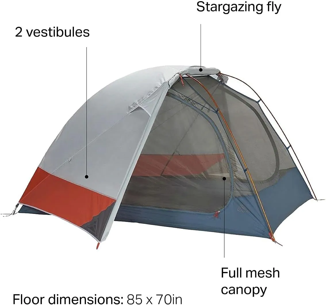 Kelty Dirt Motel Backpacking Shelter with DAC Poles, Lightweight Thru Hiking PCT and Camping Tent at, 2 Vestibule Freestanding, 2024