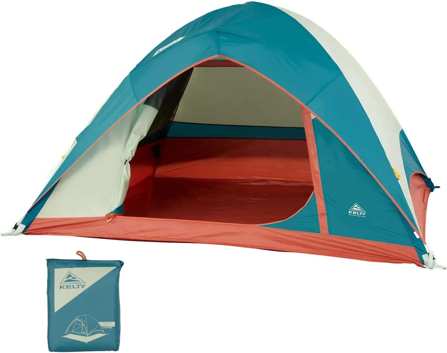 Kelty Discovery Basecamp 4 Person Tent   Tent Footprint Bundle
