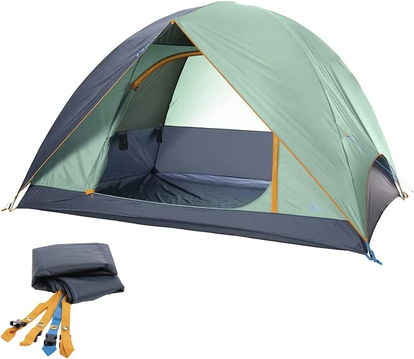 Kelty Tallboy 4 Person Tent   Tent Footprint Bundle