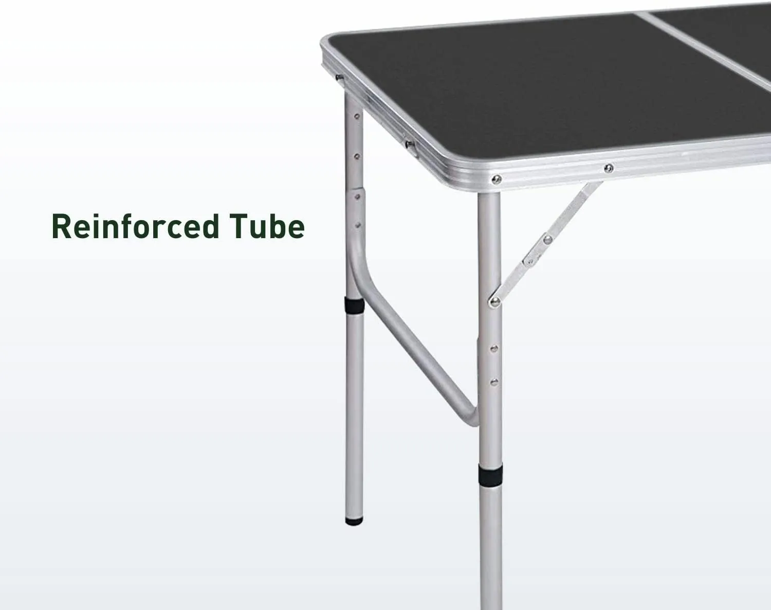 KILIROO Camping Table 90cm Black