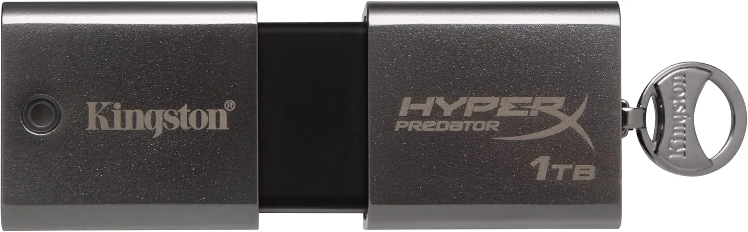 Kingston DataTraveler HyperX Predator 1TB USB 3.0 Flash Drive (DTHXP30/1TB)