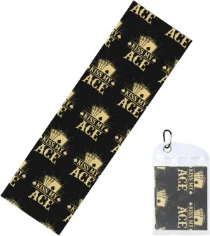 Kiss My Ace Cooling Towels for Neck and Face 40"x12" Ice Towel Microfiber Soft Breathable Cooling Towels for Yoga Golf Sports Gym Running