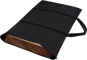Klmnop Table Leaf Storage Bag, Scratch Resistant Table Leaf Cover with Sturdy Handle Fit 50"x24" Leaves, Waterproof Heavy Duty Protection Cover for Store Table Leaves(Black)