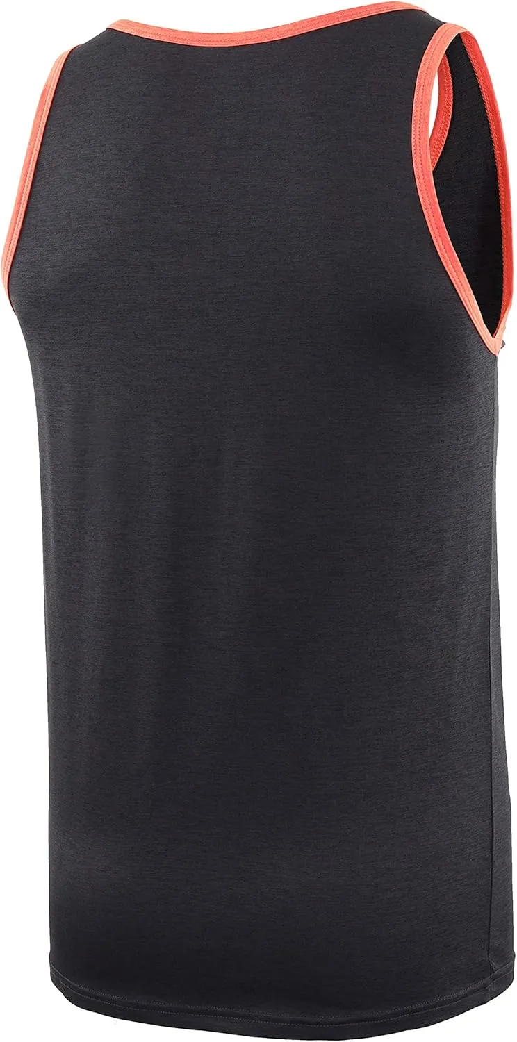 KNQR Men's Performance Quick Dry Athletic Workout Running Muscle Active Sleeveless Tank Top Shirts