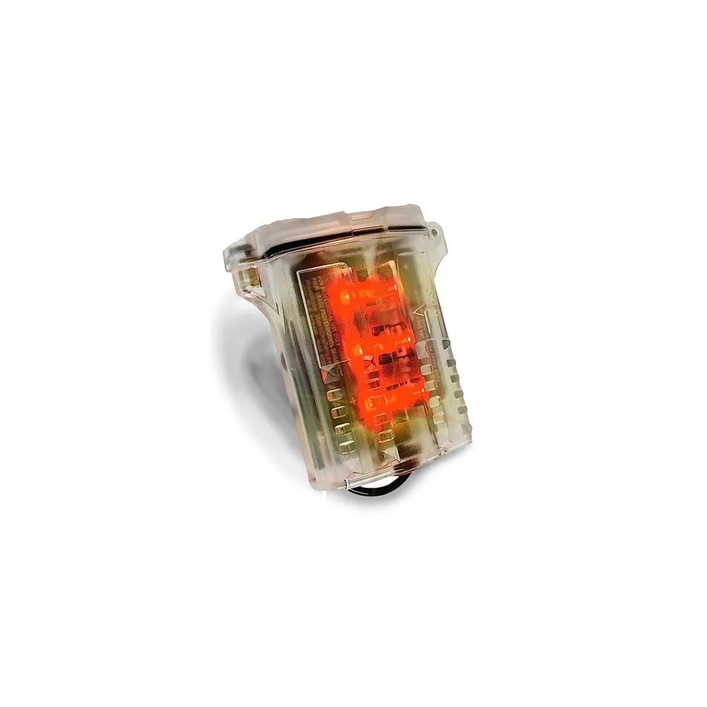 Koehler Bright Star Freakin’ Beacon Personal Safety Light | Visible from 1000  Feet | IP67 Water-Resistant and Intrinsically Safe Design for Work, Industrial Use, Running, Biking, More, Red (71010R)
