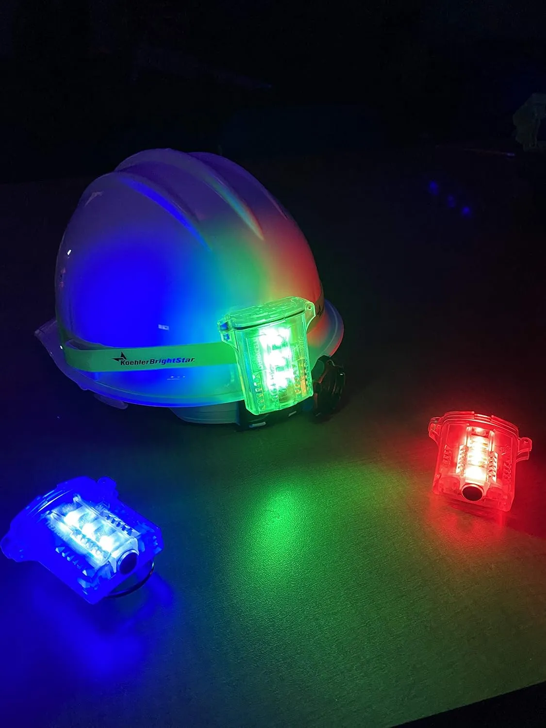 Koehler Bright Star Freakin’ Beacon Personal Safety Light | Visible from 1000  Feet | IP67 Water-Resistant and Intrinsically Safe Design for Work, Industrial Use, Running, Biking, More, Red (71010R)