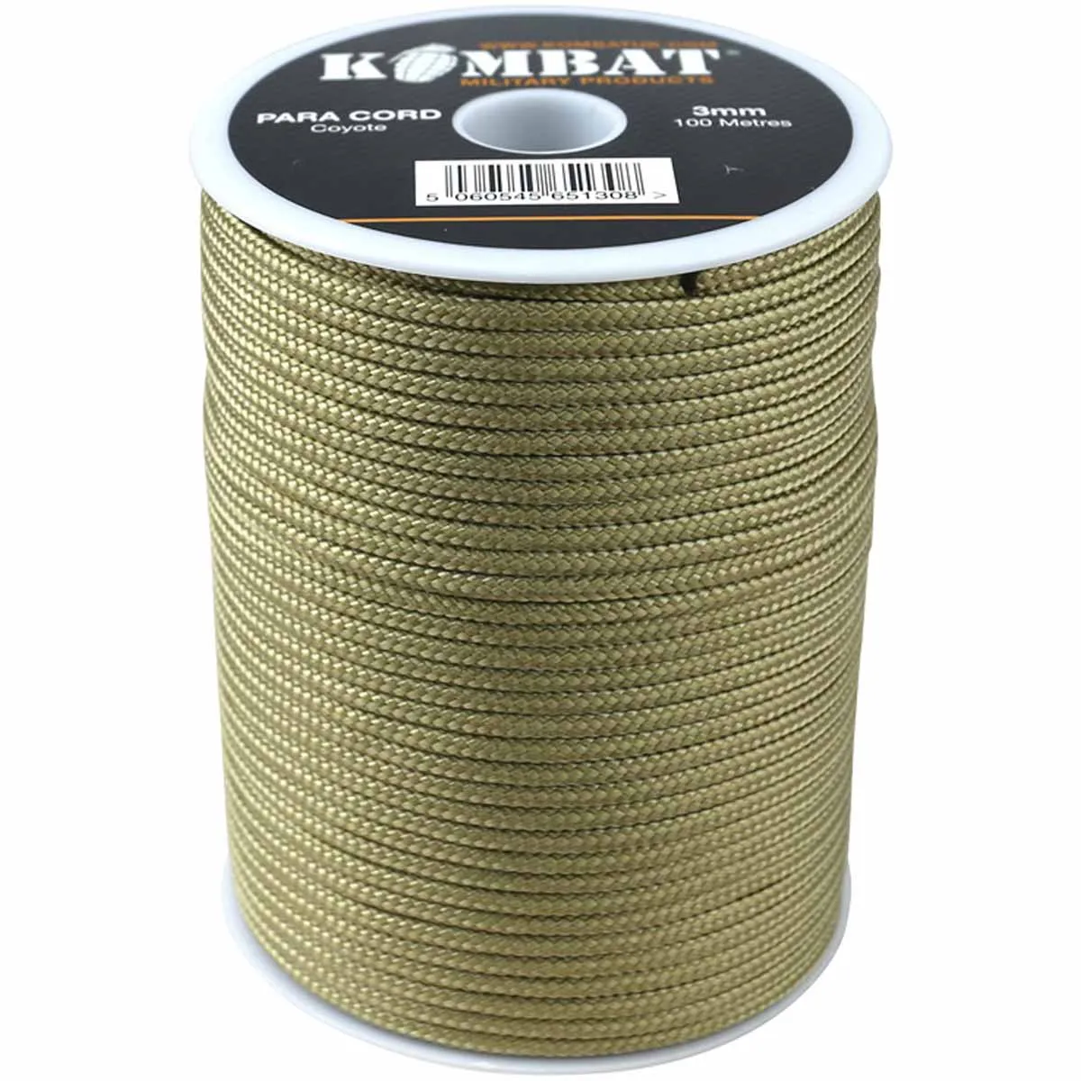 Kombat Paracord - 100 metres x 3mm