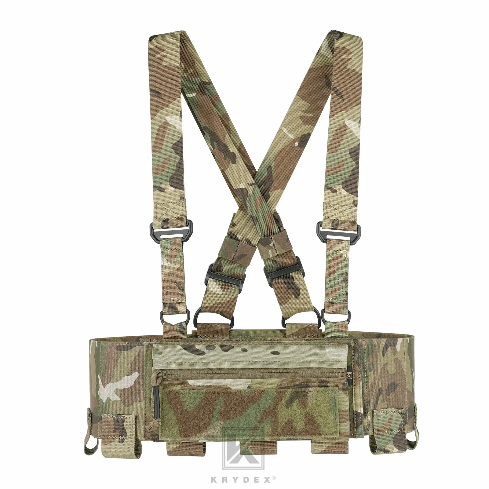 Krydex Tactical Ready Chest Rig Concealed Rig Elastic Cummerbund X Harness   Sticky GP Candy Pouch
