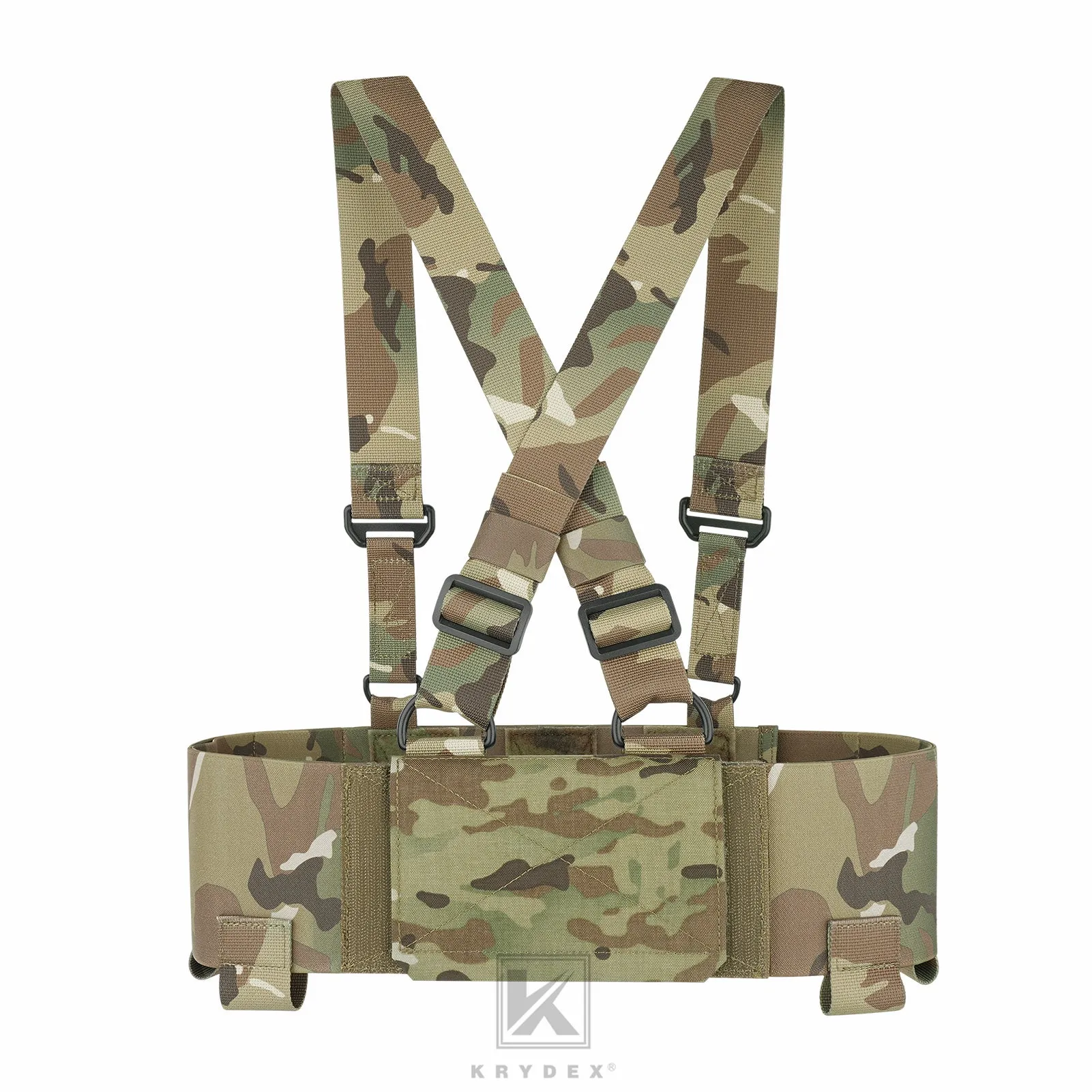 Krydex Tactical Ready Chest Rig Concealed Rig Elastic Cummerbund X Harness   Sticky GP Candy Pouch