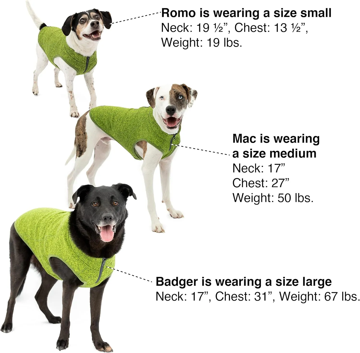 Kurgo Core Dog Sweater, Knit Dog Sweater with Fleece Lining, Cold Weather Pet Jacket, Zipper Opening for Harness, Adjustable Neck, Year-Round Sweater for Small Dogs (Heather Orange, X-Small)