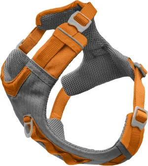 Kurgo Journey Air Dog Harness, Vest Harnesses for Dogs, Pet Hiking Harness for Running & Walking, Reflective, Padded, Includes Control Handle, No Pull Front Clip (Orange, Small)
