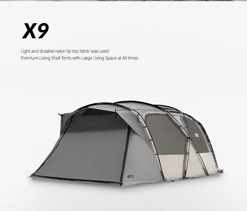KZM X9 4-5 person tent
