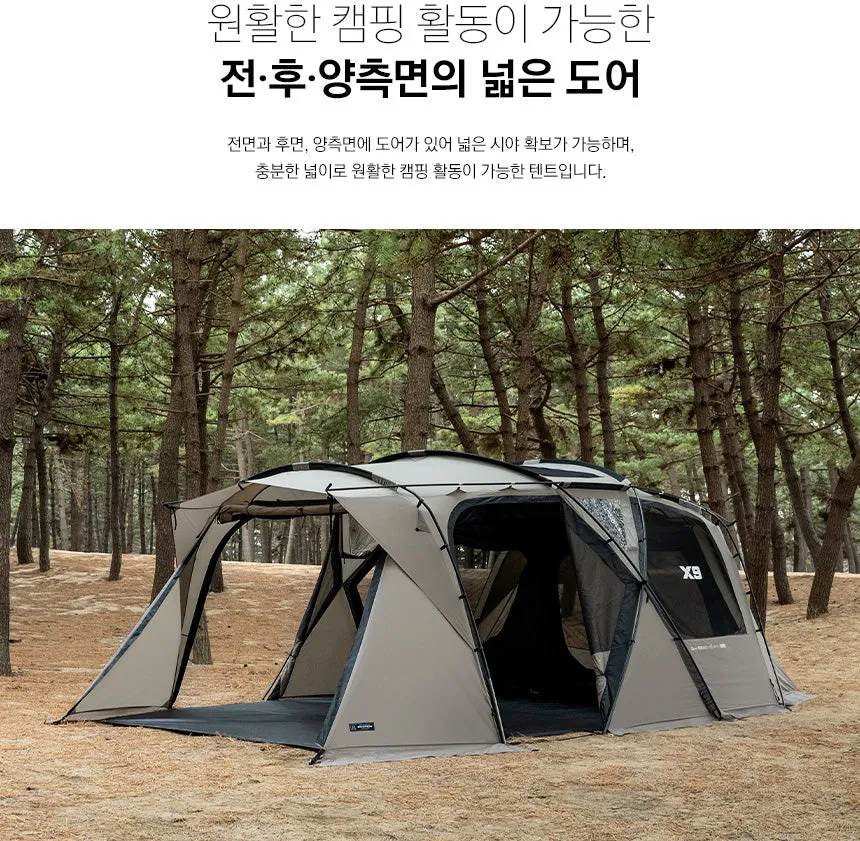 KZM X9 4-5 person tent