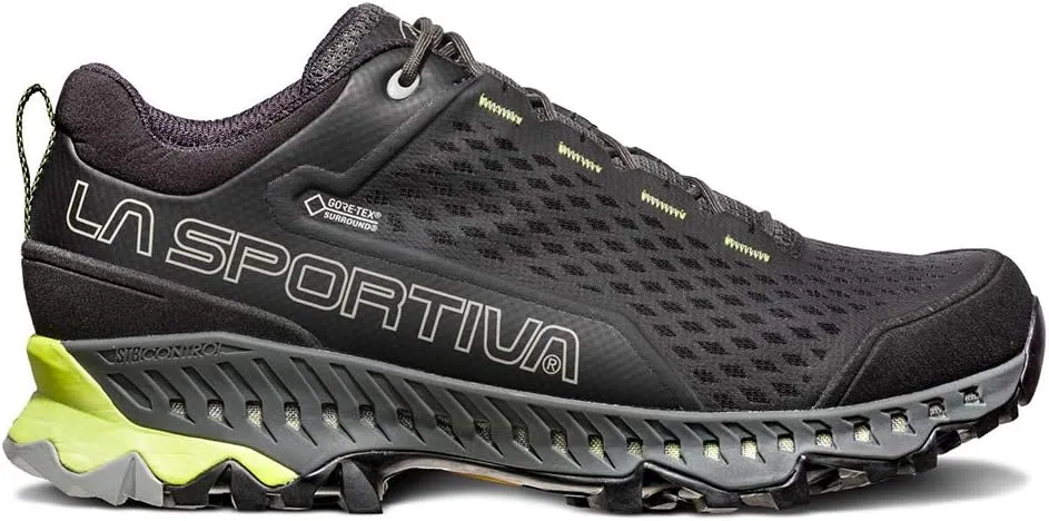 La Sportiva Spire GTX Hiking Shoe, Carbon/Apple Green, 38.5