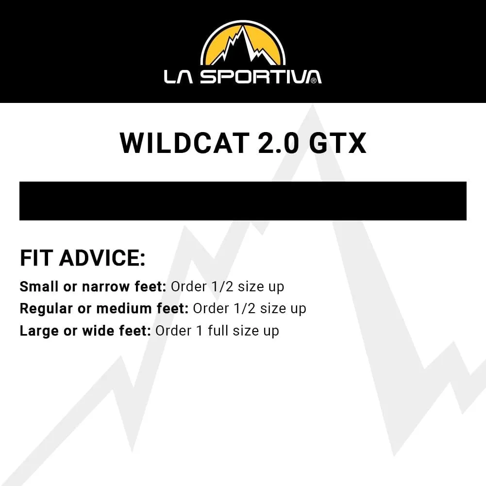 La Sportiva Womens Wildcat 2.0 GTX Waterproof Trail Running and Hiking Shoes