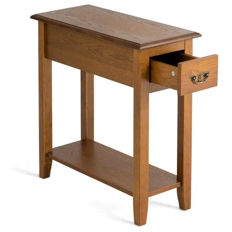Lewallen Tall End Table with Storage