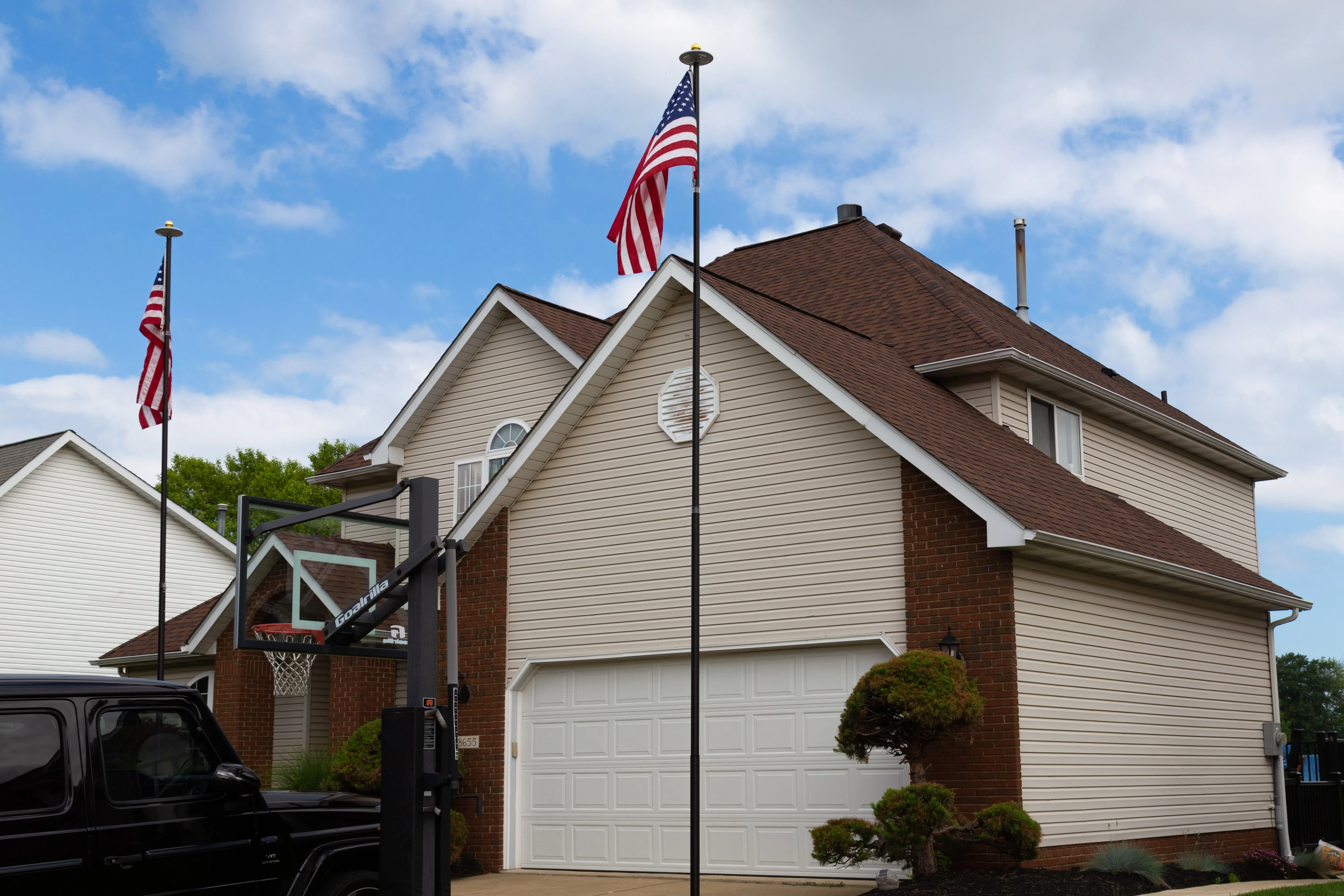Liberty Telescoping Flagpole- Dark Bronze