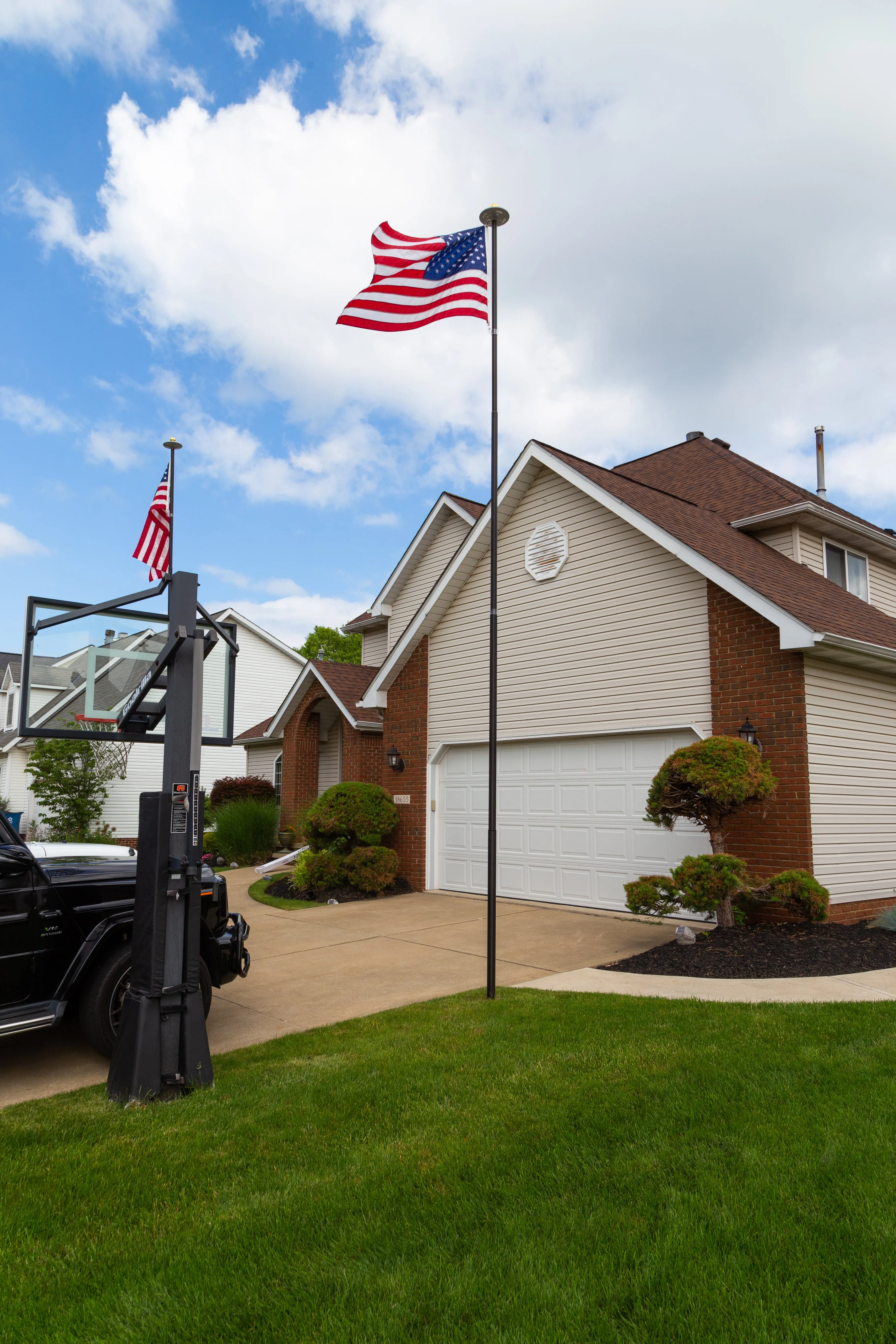 Liberty Telescoping Flagpole- Dark Bronze