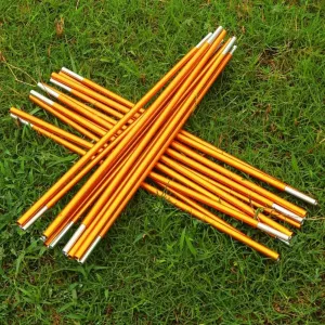 Lightweight and Aluminum Alloy Tent Replacement Poles for 1 4 Person Tents, Lengths from 10 5ft to 13 5ft (3.4m)