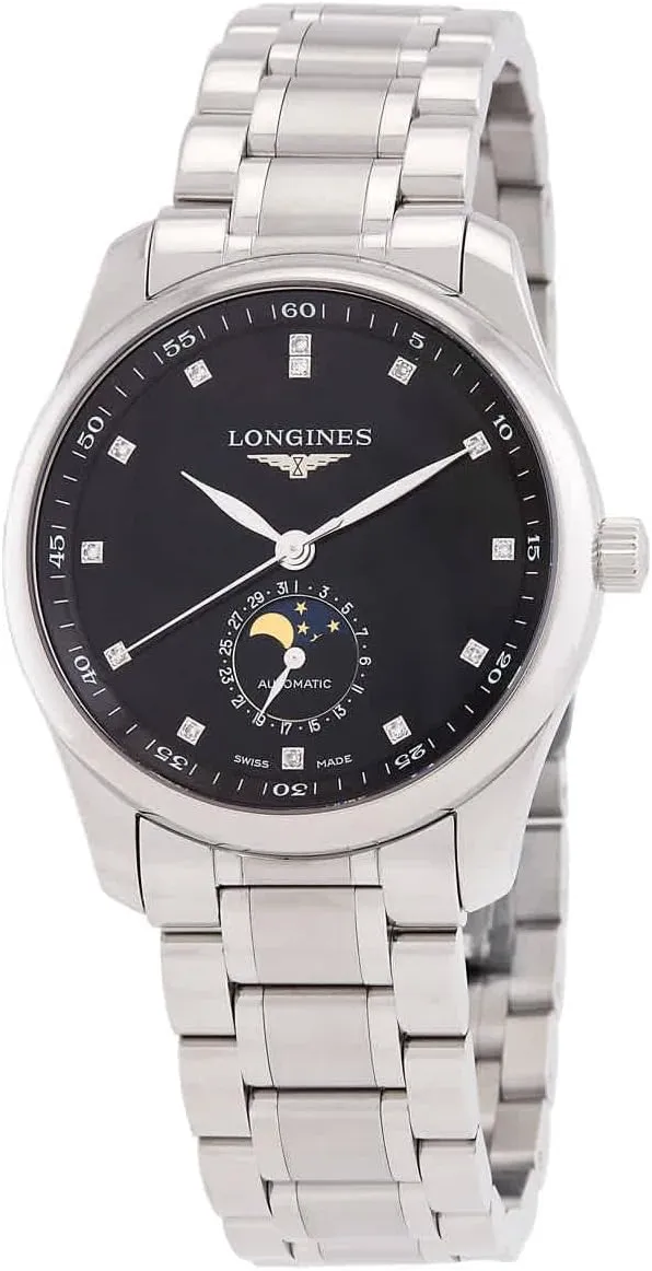 Longines L2.909.4.57.6 Men’s Wristwatch Master Collection Automatic Movement Moon Phase Display L2.909.4.57.6 Men’s Genuine Imported Product