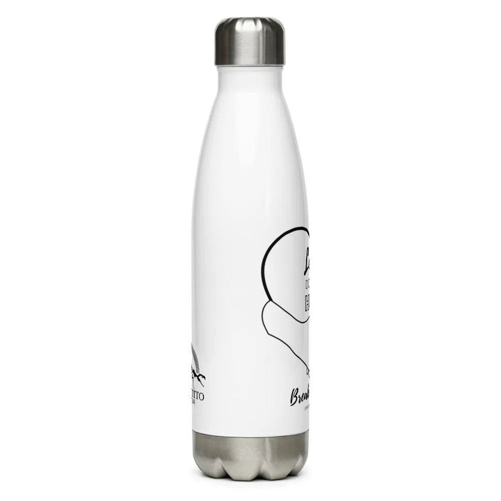 Love Doesn't Hurt Stainless Steel Water Bottle