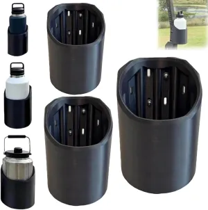 Magnetic Bottle Mounts for 46, 50, 64 oz,Portable Water Bottle Storage Rack,Easy-to-Install Universal Heavy Duty Strong Magnetic Cup Holder,Gallon Jug Holder with Built-in Magnet (46,50,64oz, 3PCS)