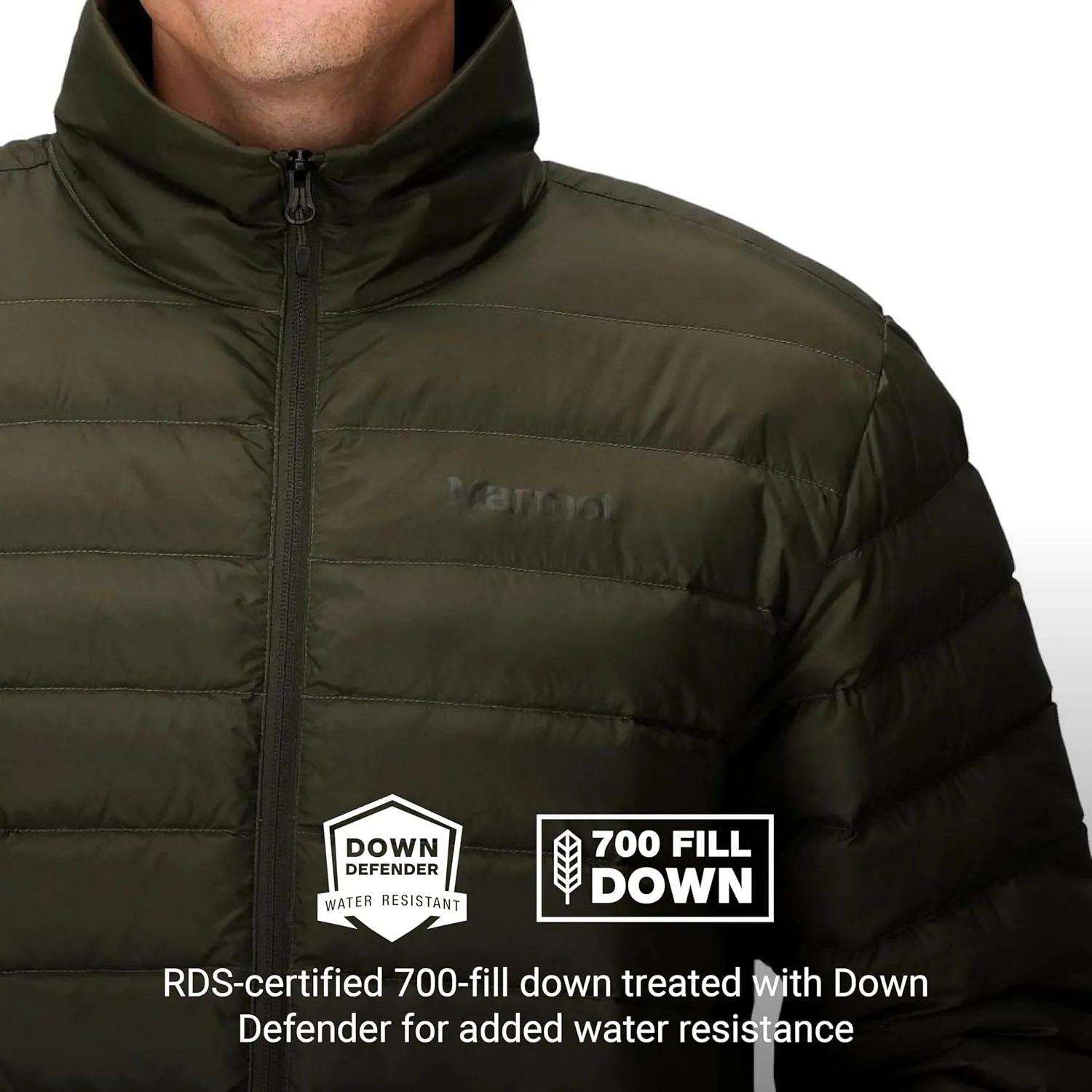 MARMOT Men's Lightweight, Water-Resistent Zeus Jacket, 700 Fill Power Down