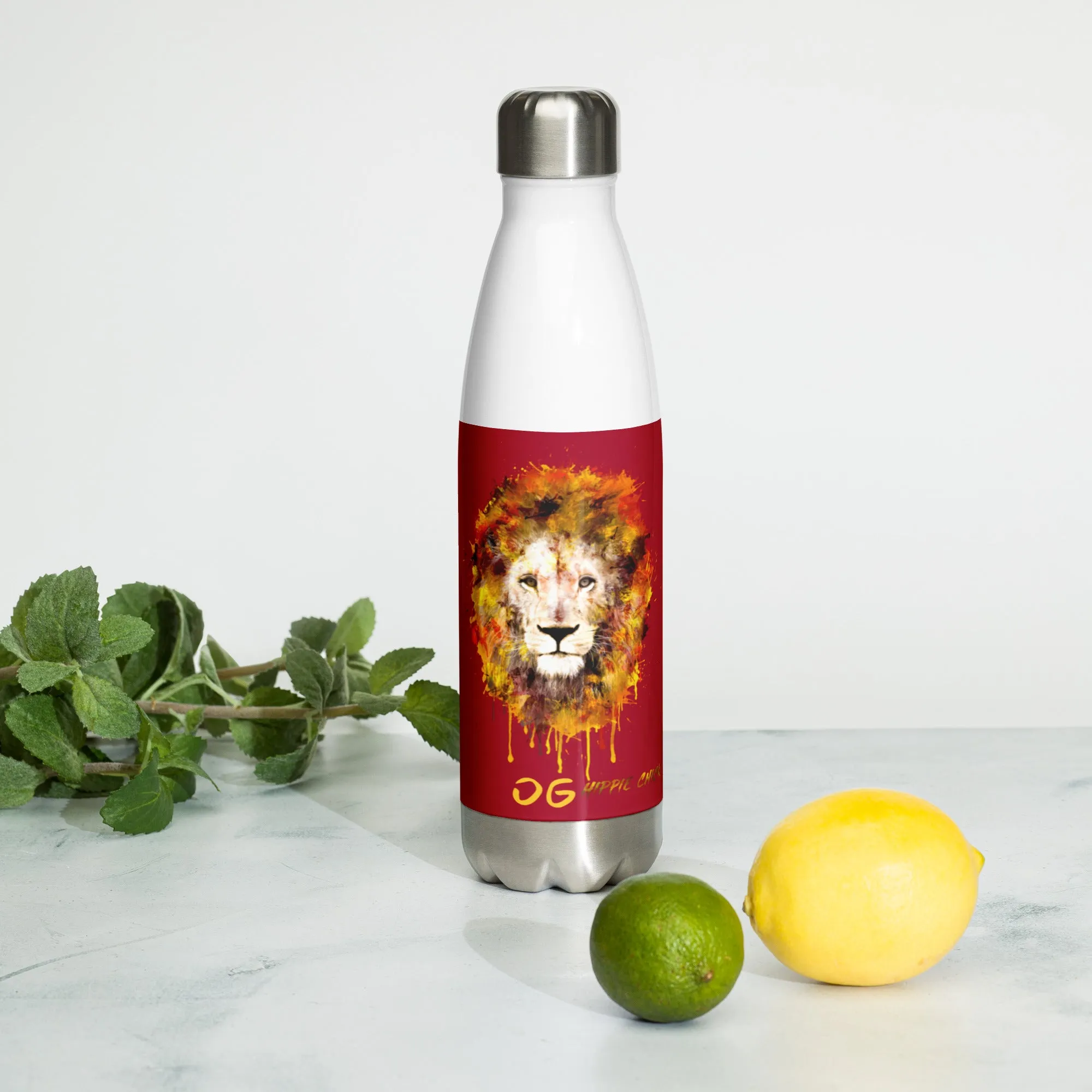 Maroon Stainless Steel Water Bottle