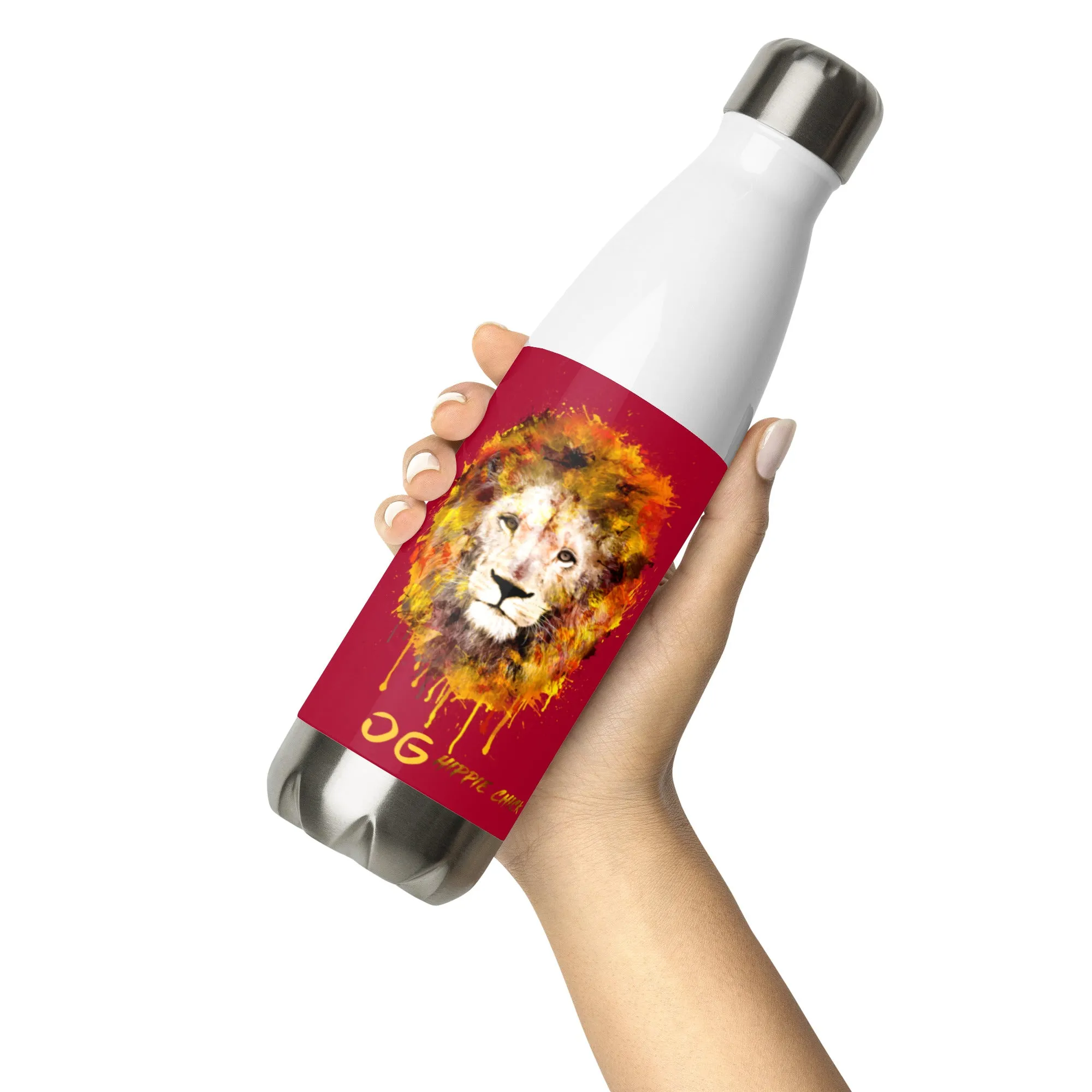 Maroon Stainless Steel Water Bottle