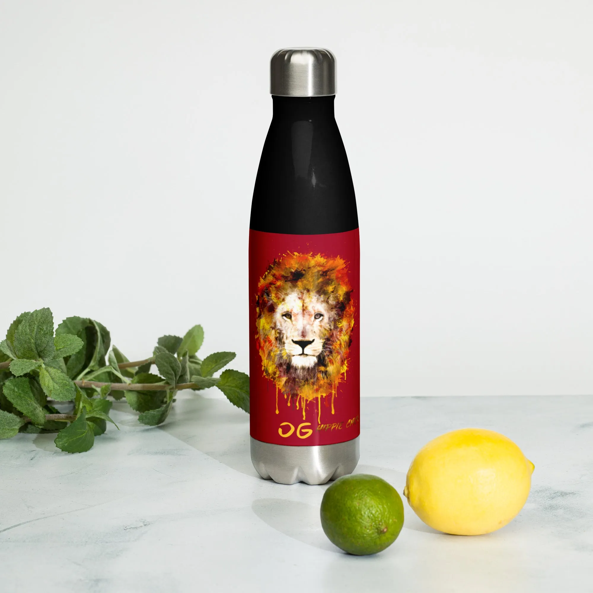 Maroon Stainless Steel Water Bottle