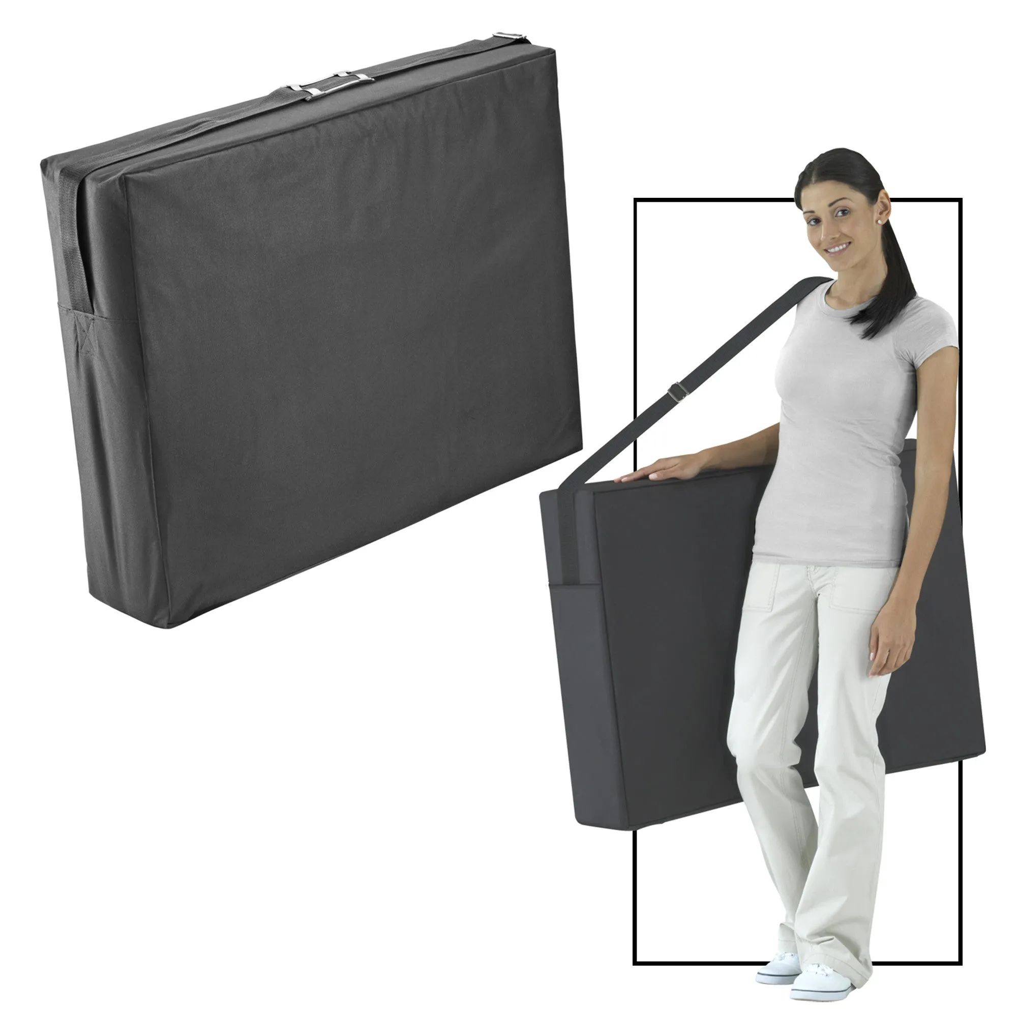Master Massage 28" FAIRLANE™ Portable Massage Table Package with Therma-Top® - Adjustable Heating System! (Cinnamon Color)