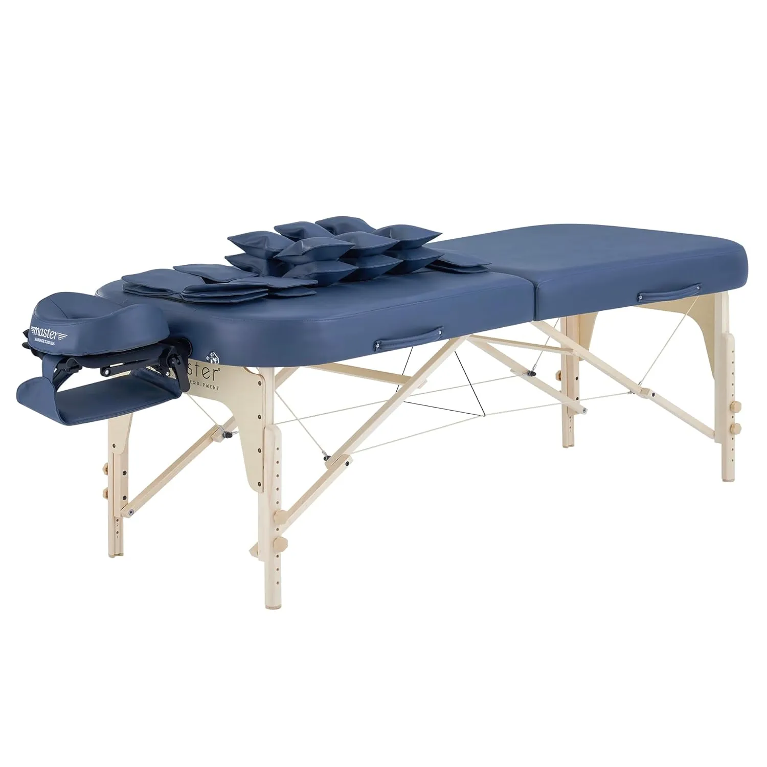 Master Massage 30” Concord Airwave Full Body Portable True Massage Table with Airbags Compression, Lumbar & Neck Traction, Back, Waist, Hip Leg Massage