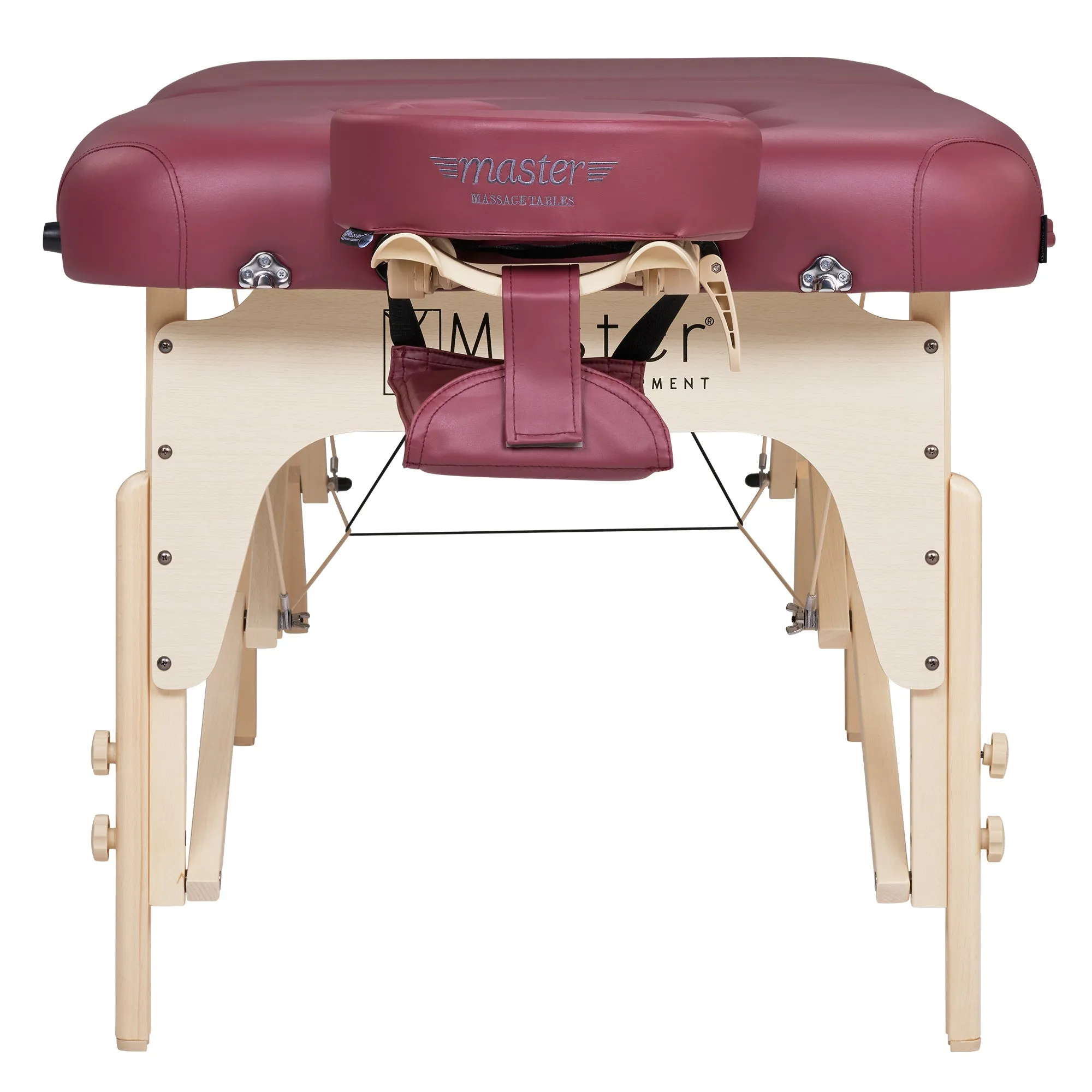 Master Massage 30” Eva Pregnancy Portable Massage & Burgundy Color