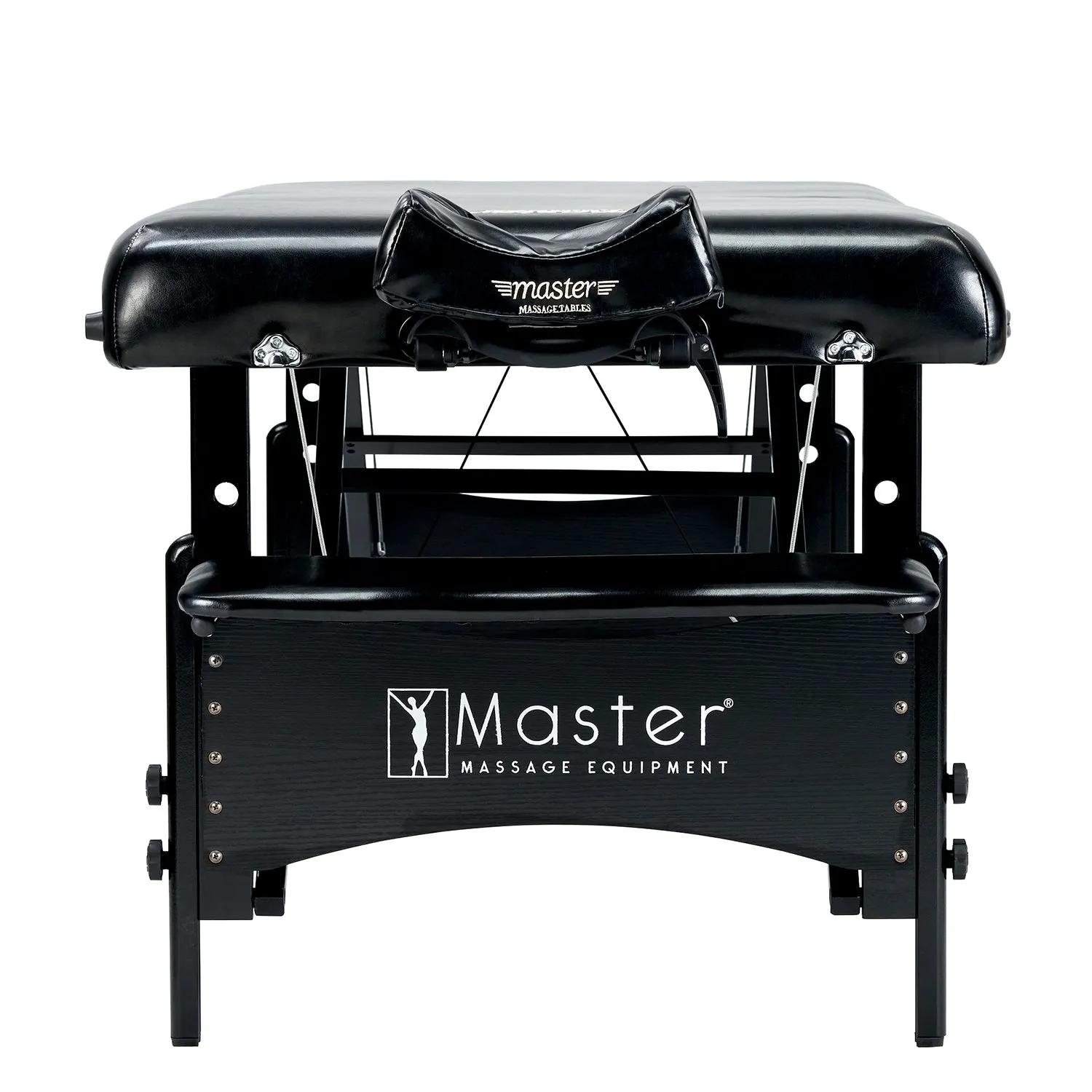 Master Massage 30” GALAXY™ Portable Massage Table Package with a Sophisticated Black on Black Color