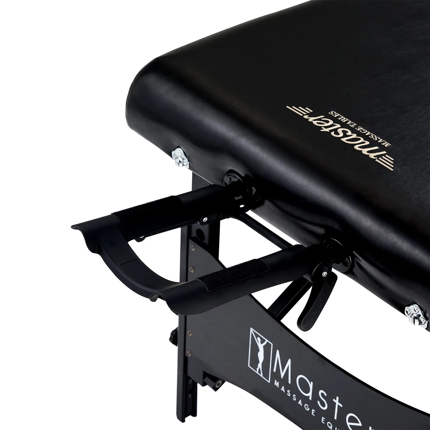 Master Massage 30” GALAXY™ Portable Massage Table Package with a Sophisticated Black on Black Color