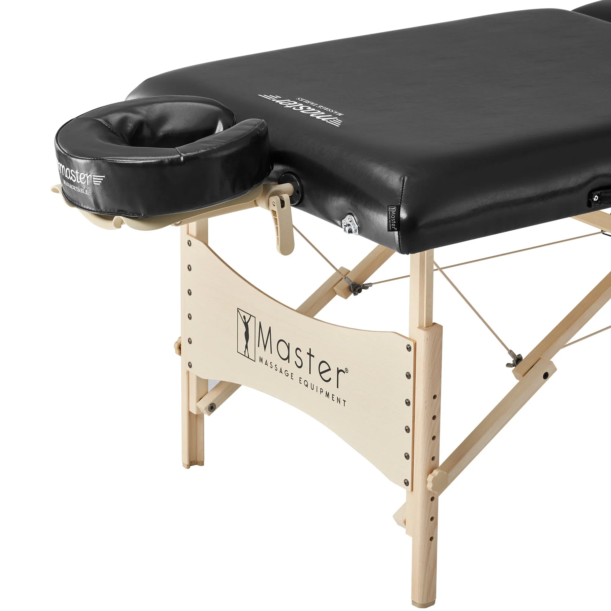 Master Massage 30" Balboa™ Portable Massage & Exercise Table Package, Black Luster