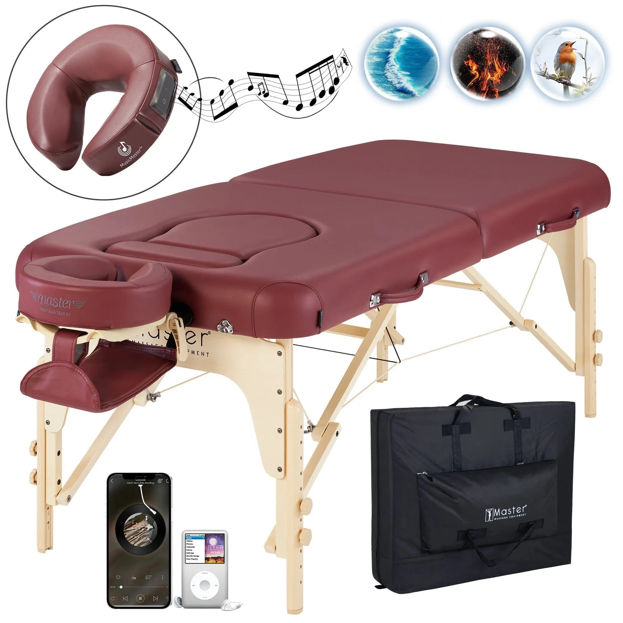 Master Massage 76cm Eva Pregnancy Portable Massage Table