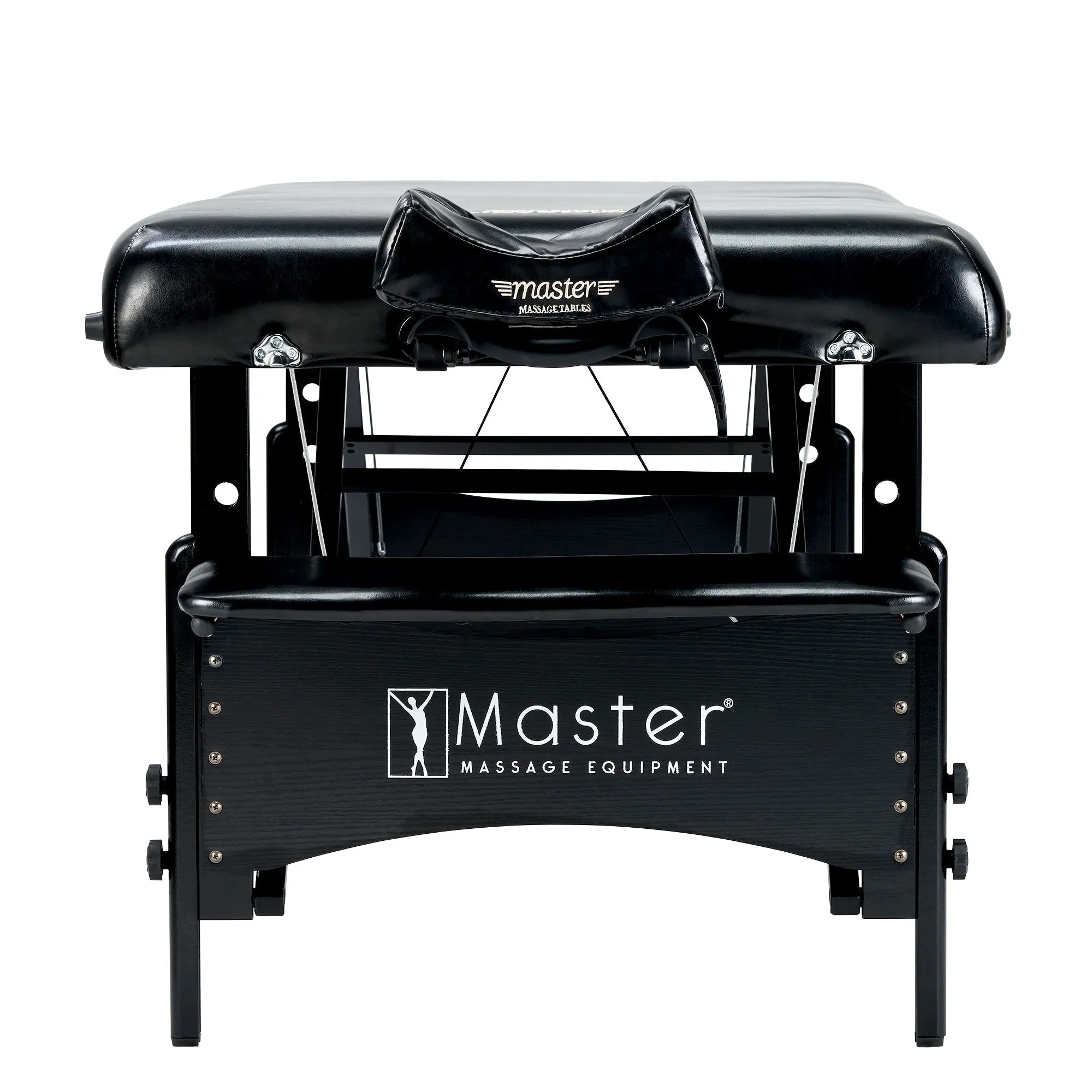 Master Massage GALAXY Portable Massage Table with THERMA-TOP 71 cm (Black on Black)