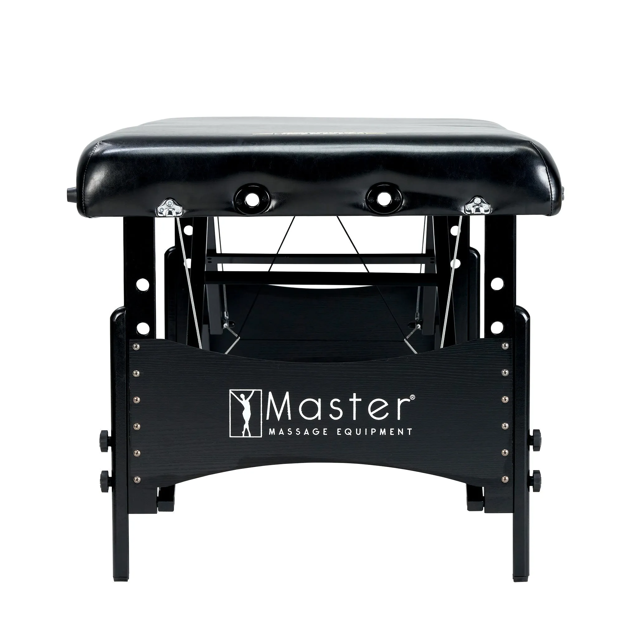 Master Massage GALAXY Portable Massage Table with THERMA-TOP 71 cm (Black on Black)