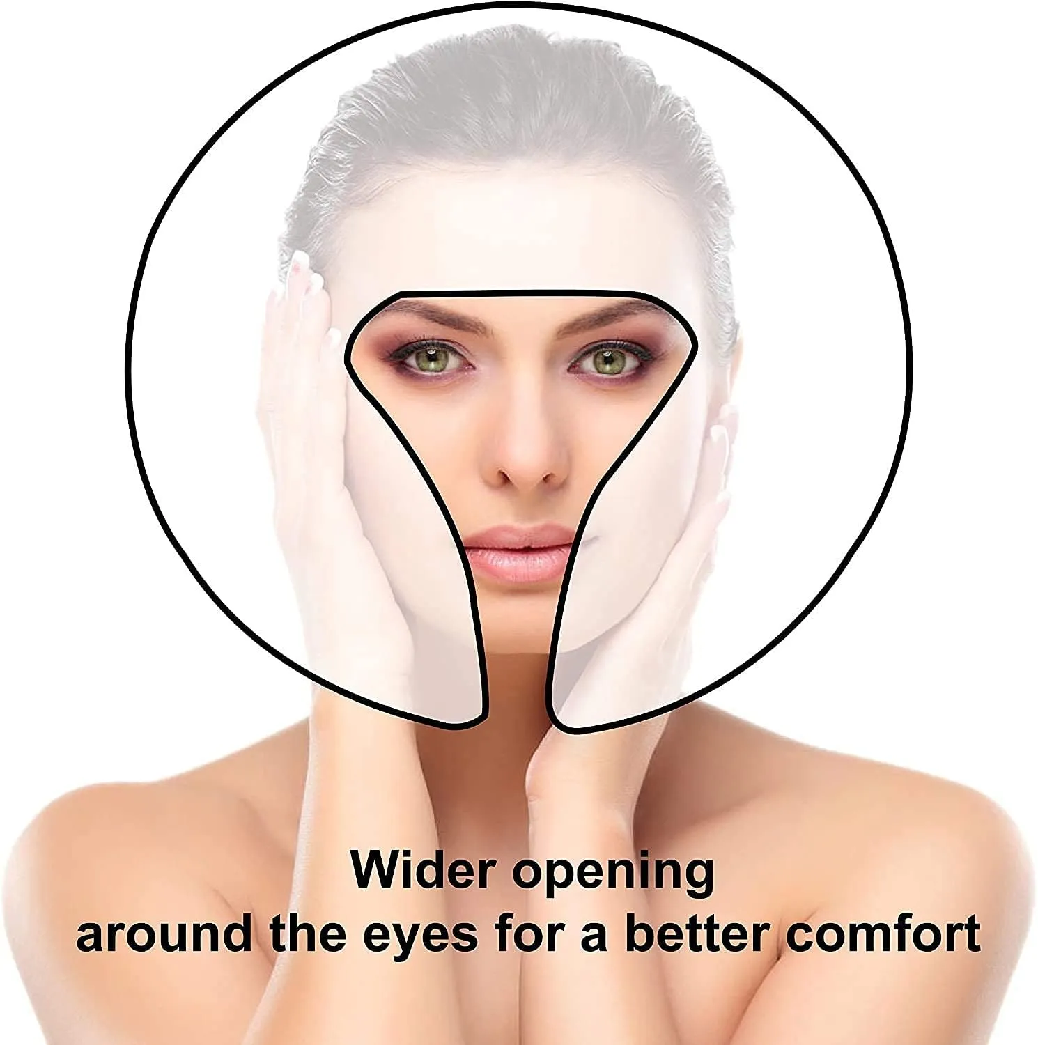 Master Massage Table Face Cradle Pillow, Portable Massage Chair Face Pillow Support (Brown)