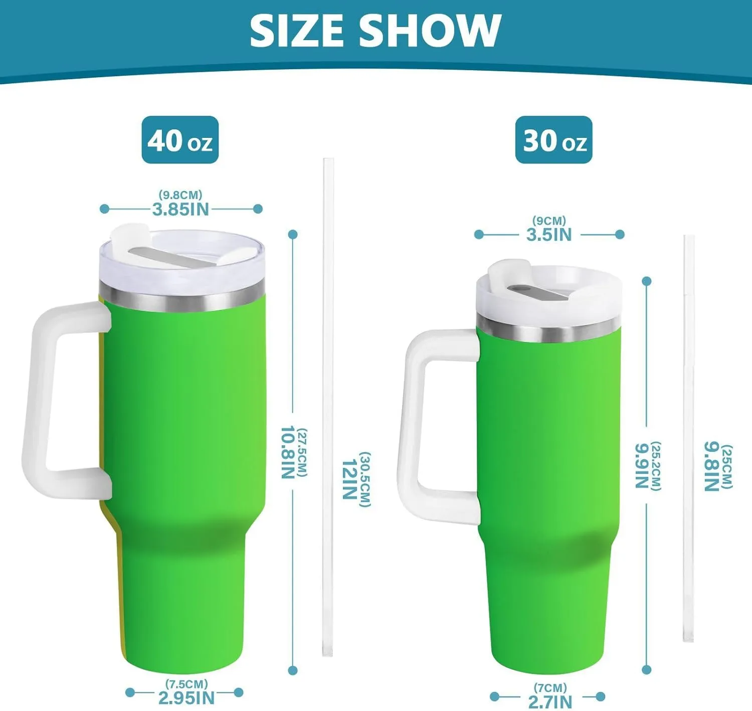 MCHIVER Hidden Jaguar Gradient 30 oz Tumbler with Handle and Straw Stainless Steel Vacuum Water Bottle Leak-proof Travel Coffee Mug Insulated Water Bottle for Office Home Car